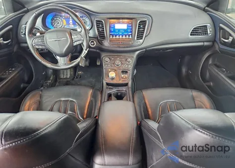 2015 Chrysler 200 S from USA, damaged, VIN 1C3CCCDG7FN727665